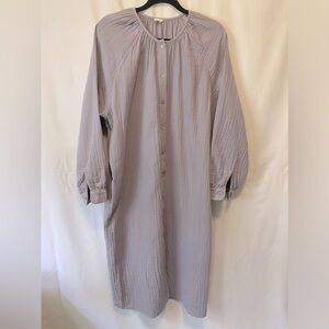 Aritzia Wilfred Midi Dress Size L NWOT